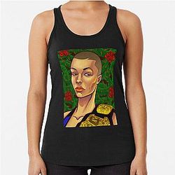 Thug Rose Namajunas Racerback Tank Top