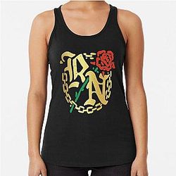 Vintage Rose Namajunas Racerback Tank Top