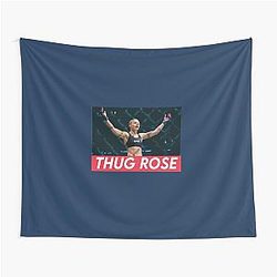 Rose Namajunas Thug Rose Design Tapestry