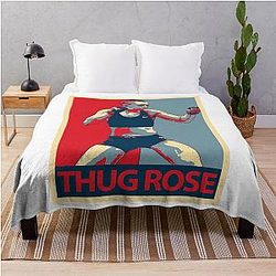 Rose Namajunas Throw Blanket