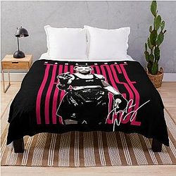 Thug Rose Namajunas Throw Blanket