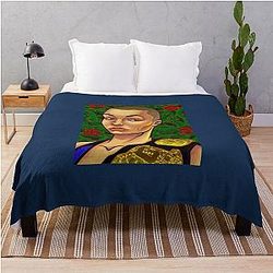 Rose Namajunas Throw Blanket