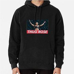 Rose Namajunas Thug Rose Design Pullover Hoodie