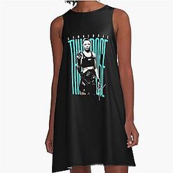 Thug Rose A-Line Dress