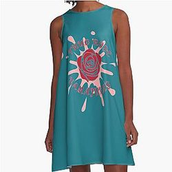 Thug Rose Namajunas A-Line Dress