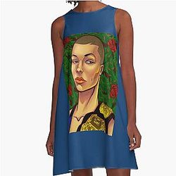 Thug Rose A-Line Dress Namajunas