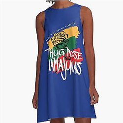 Thug Rose Namajunas A-Line Dress