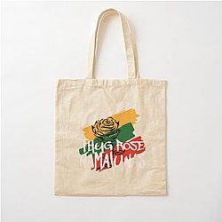 Thug Rose Namajunas Cotton Tote Bag