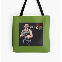 Rose Namajunas Thug Rose All Over Print Tote Bag