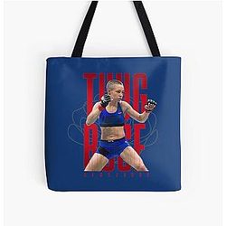 Thug Rose Namajunas All Over Print Tote Bag
