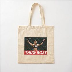Rose Namajunas Thug Rose Cotton Tote Bag