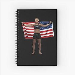 Rose Namajunas Spiral Notebook