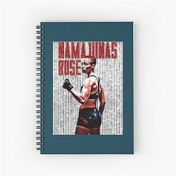 Thug Rose Namajunas Spiral Notebook