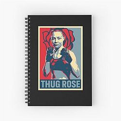 Rose Namajunas Hope Spiral Notebook