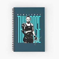 Thug: Rose Namajunas Spiral Notebook