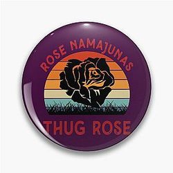 Rose Namajunas Thug Rose Pin