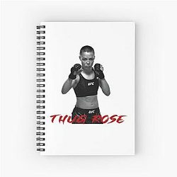 Rose Namajunas Spiral Notebook