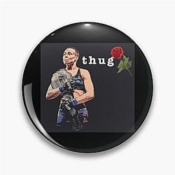 Rose Namajunas Thug Rose Pin