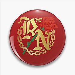 Vintage Rose Namajunas Pin