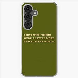 Rose Namajunas - Peace   Samsung Galaxy Soft Case