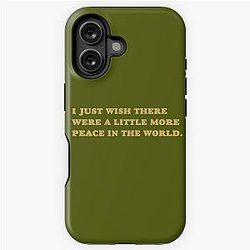 Rose Namajunas - Peace iPhone Tough Case