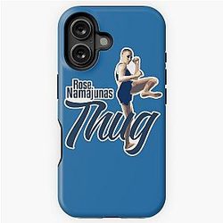 Thug Rose Namajunas iPhone Case