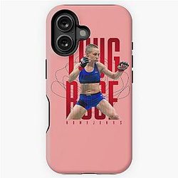 Thug Rose Namajunas iPhone Case