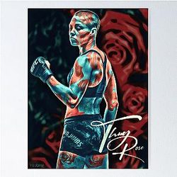 Thug Rose Namajunas Poster