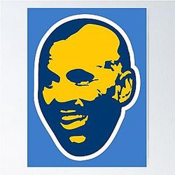 Royce Gracie Blue Poster
