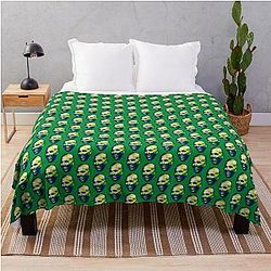 Royce Gracie Brazil Throw Blanket