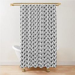 Royce Gracie Black Shower Curtain