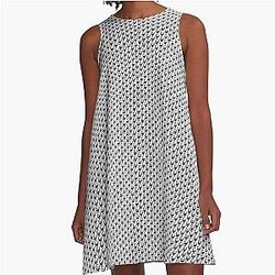 Royce Gracie Black A-Line Dress