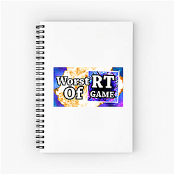 RTGame Merch For Fans RT Game Notebook