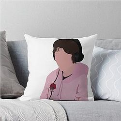 Game Pink Jumper Throw Pillow
