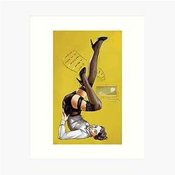Pinup Art Print