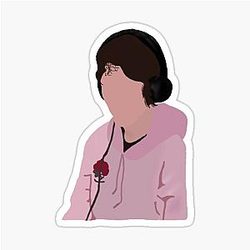 Pink Jumper Sticker