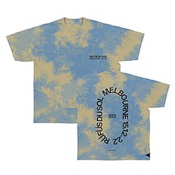 Melbourne Tour Tie Dye Tee LA 2206 Rufus Du Sol T-Shirt