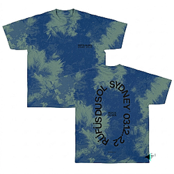 Sydney Tour Tie Dye Tee LA 2206 Rufus Du Sol T-Shirt