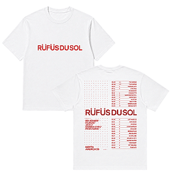 Rüfüs Du Sol North America 2026 Timeline HTCT2108 Rufus Du Sol T-Shirt