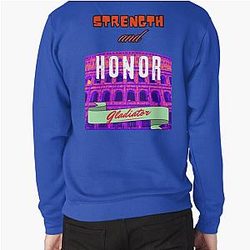 Gladiator Movie Quote Russell Crowe Pullover Sweatshirt