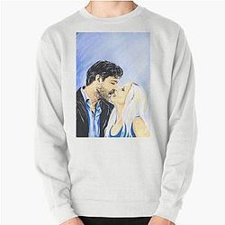 Russell Crowe and Danielle Spencer Pullover Sweatshirt