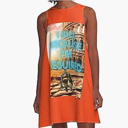 Gladiator Russell Crowe Maximus A-Line Dress