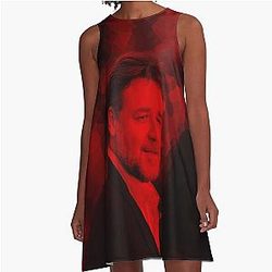Russell Crowe - Celebrity Life A-Line Dress
