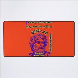 Gladiator Quotes Russell Crowe Maximus Desk Mat