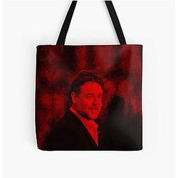Russell Crowe Celebrity Life Pose All Over Print Tote Bag