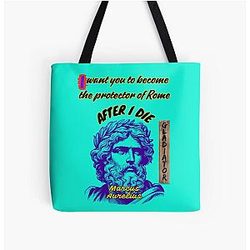 Gladiator Quotes Russell Crowe Maximus Tote Bag