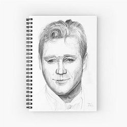 Russell Crowe Spiral Notebook