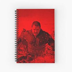Russell Crowe Celebrity Action Pose Spiral Notebook