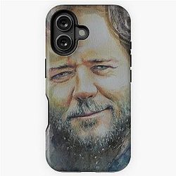 Russell Crowe Portrait iPhone Tough Case