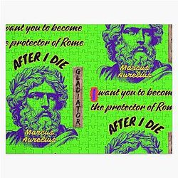 Gladiator Quotes Russell Crowe Maximus Jigsaw Puzzle {removed}